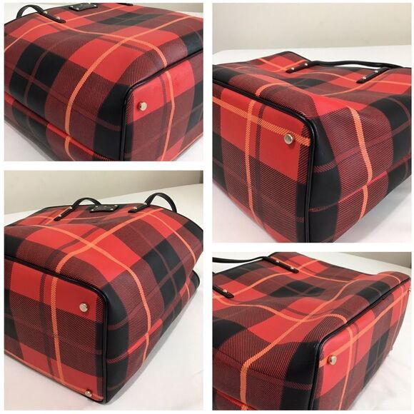 Kate spade Red Large Baby Diaper Bag Tote Bag - Picture 6 of 16